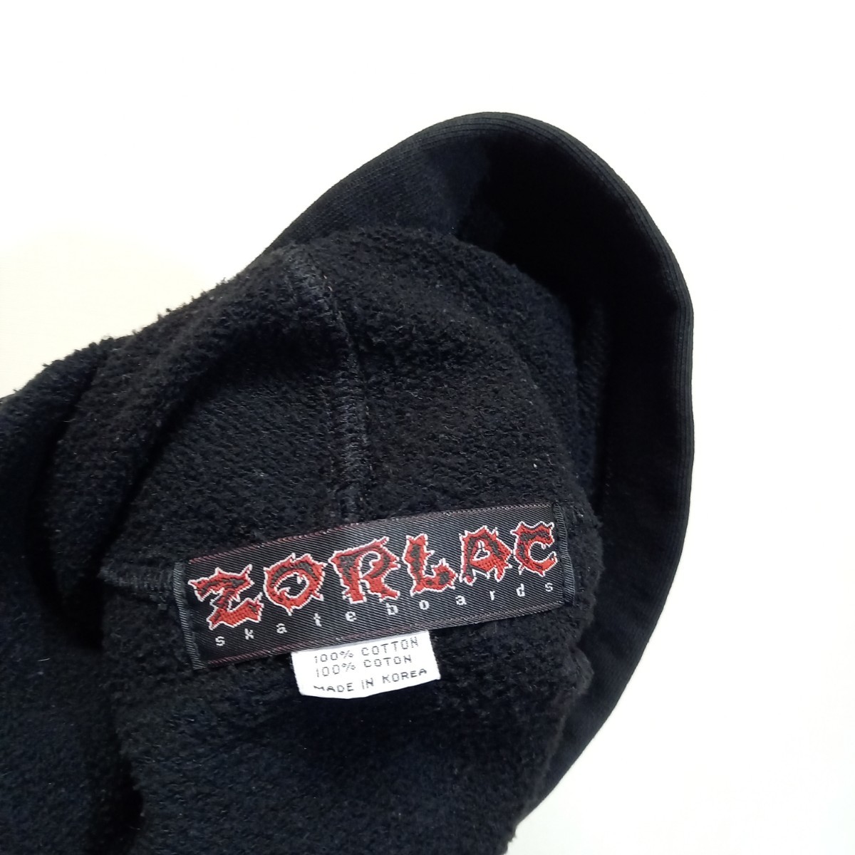 90s 00s ZORLAC フードプリント スウェット パーカー L Tシャツ powell 
