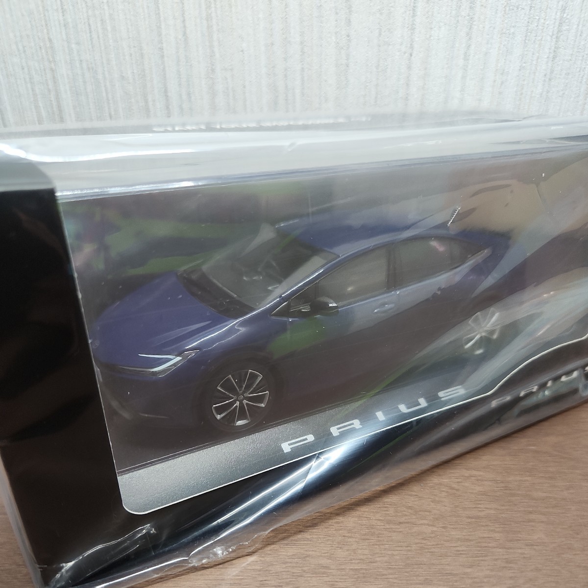 トヨタ プリウス60 ダークブルー カラーサンプル 1/30サイズ 非売品