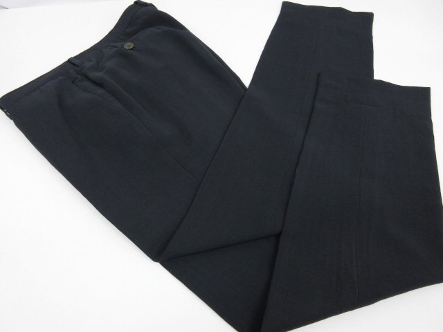 HH【ジョルジオアルマーニ GIORGIO ARMANI】最高級黒ラベル モヘア混 2