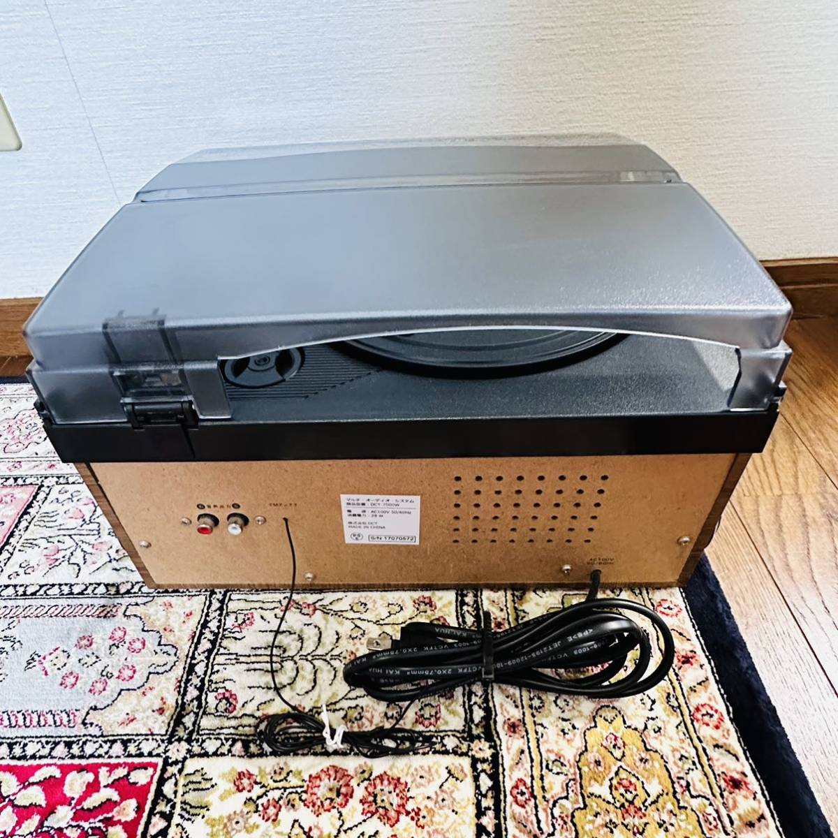 美品 オールインワンサウンドプレーヤー DCT-7000W マルチオーディオ