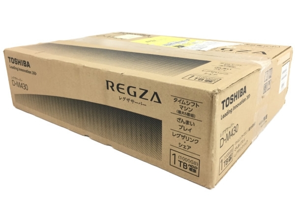 TOSHIBA REGZA SERVER D-M430 HDD レコーダー 東芝 未使用 N7573885