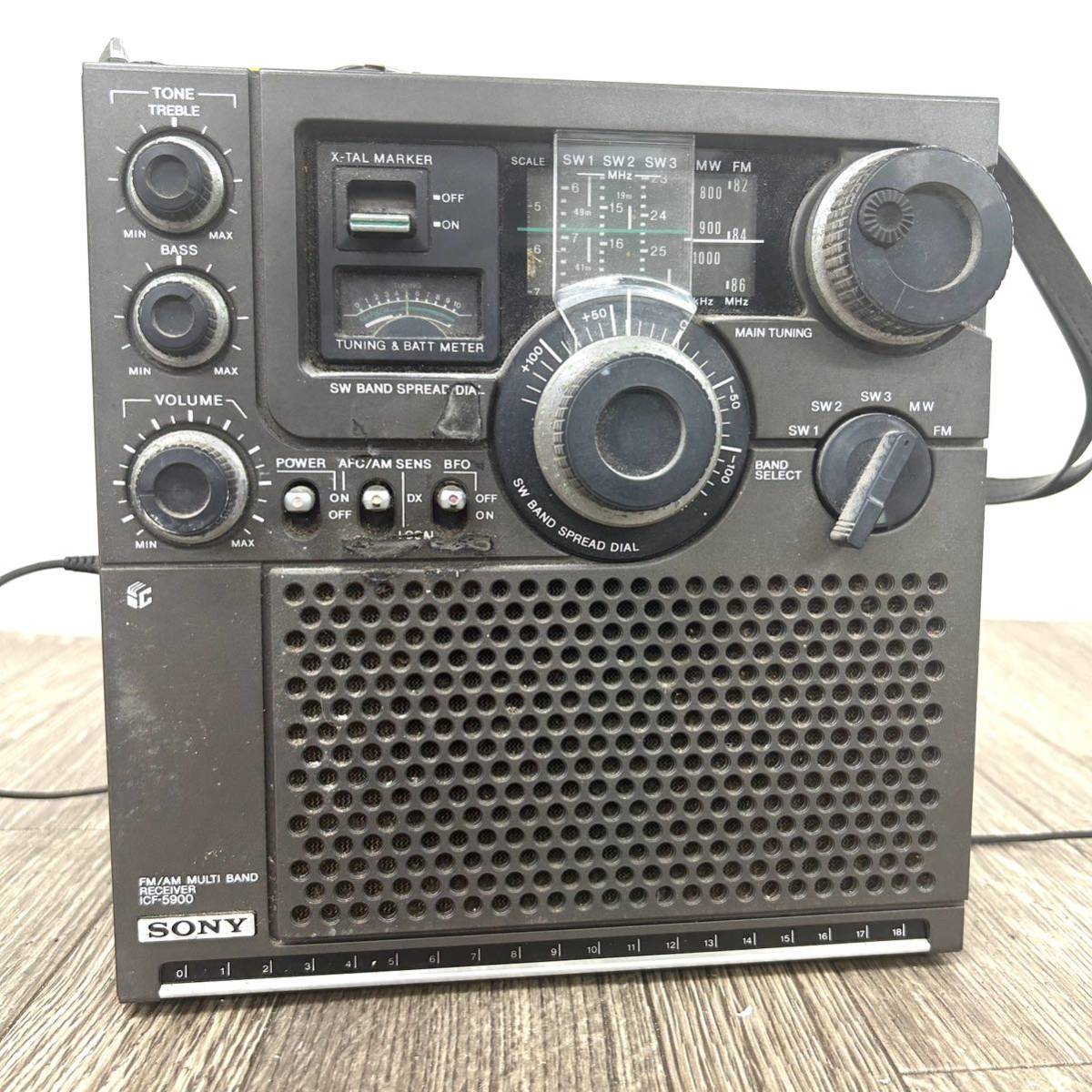 Sony ICF-5900 ジャンク SONY マルチバンドレシーバー ICF-5900 ジャンク 【公式通販】