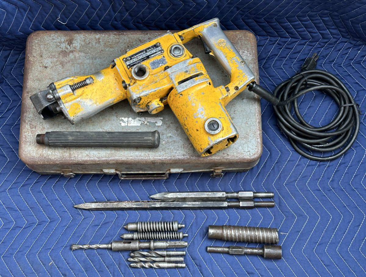 日立工機 HAMMER DRILL ハンマードリル PR-38C電動工具 ハツリ機