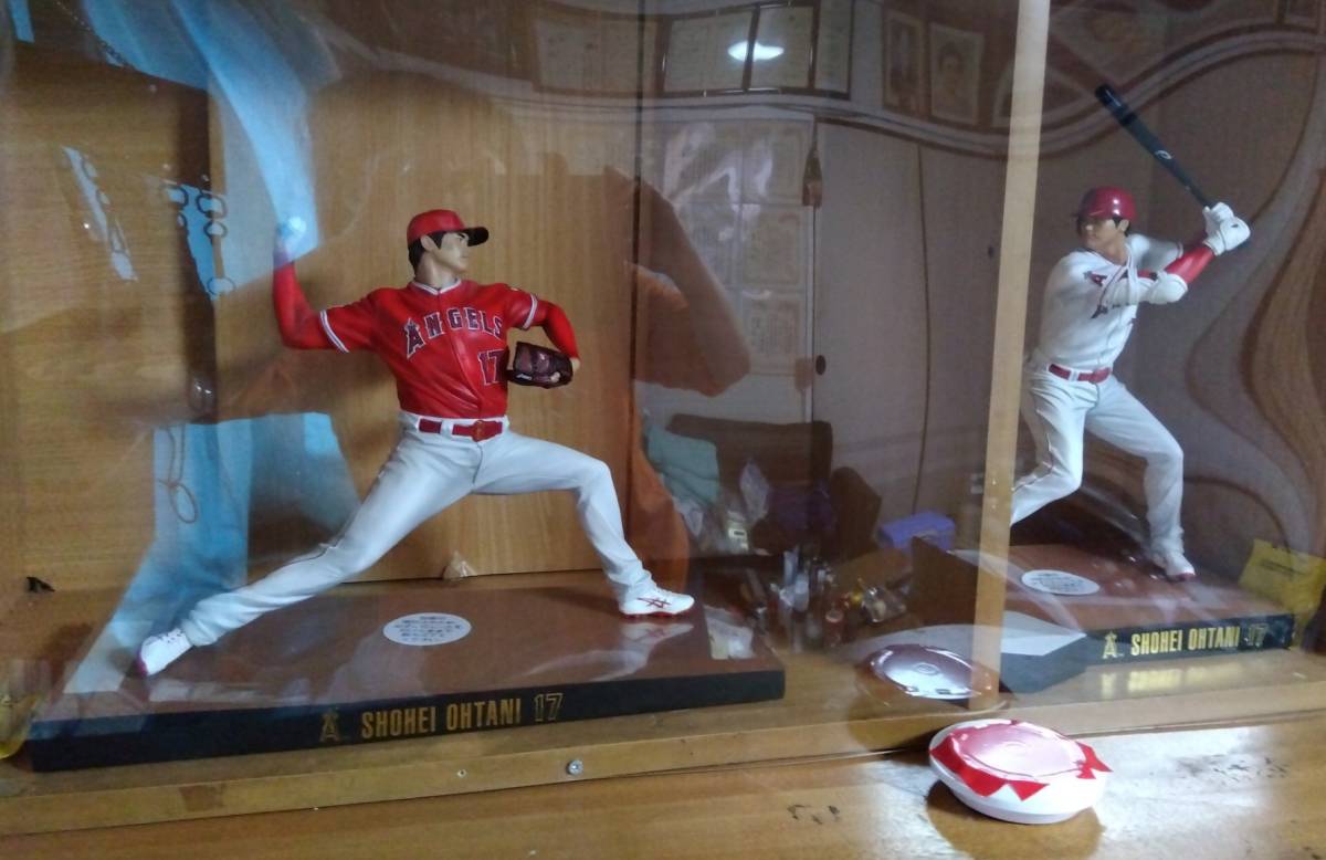 未開封】【送料込】大谷翔平プレミアムフィギュア 「投・打」セット 