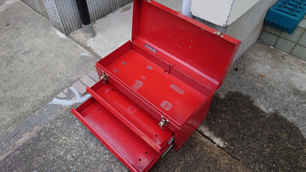KTC 工具セットのボックスのみ 20年前ぐらい前に購入ですが今も頑丈 