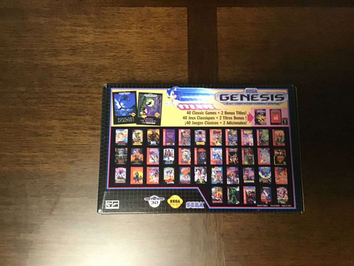 SEGA ジェネシスミニ 美品 セガ Genesis mini メガドライブミニ北米版