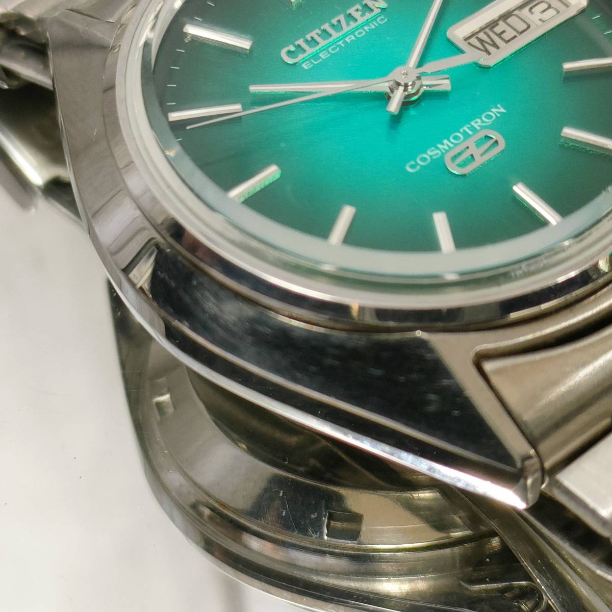 シチズン コスモトロン CITIZEN COSMOTRON 4-790987K デイデイト 電磁