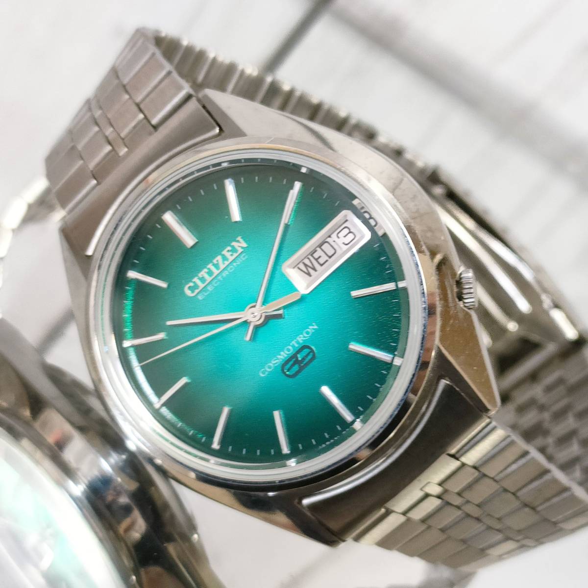 シチズン コスモトロン CITIZEN COSMOTRON 4-790987K デイデイト 電磁