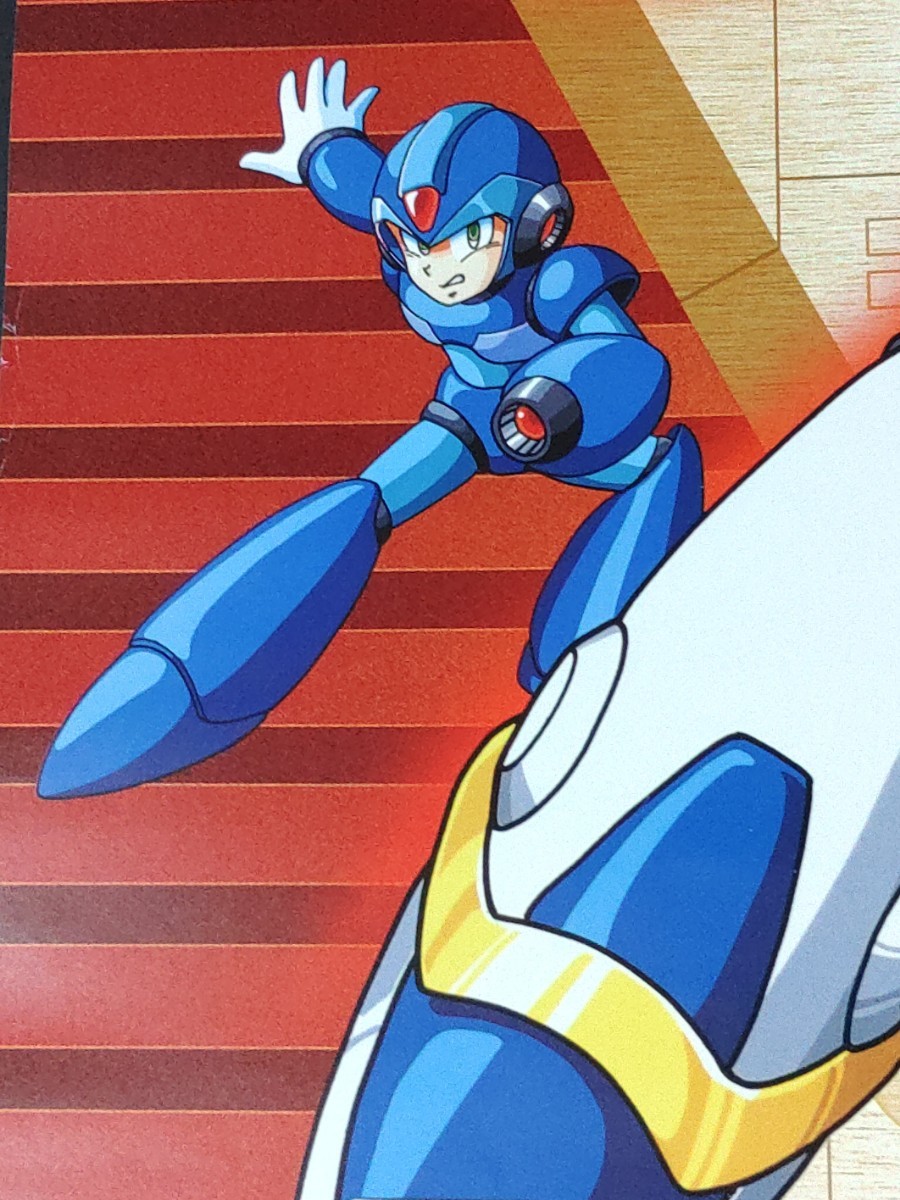 カプコン 任天堂 スーパーファミコン ロックマンX 1993 ゲームポスター
