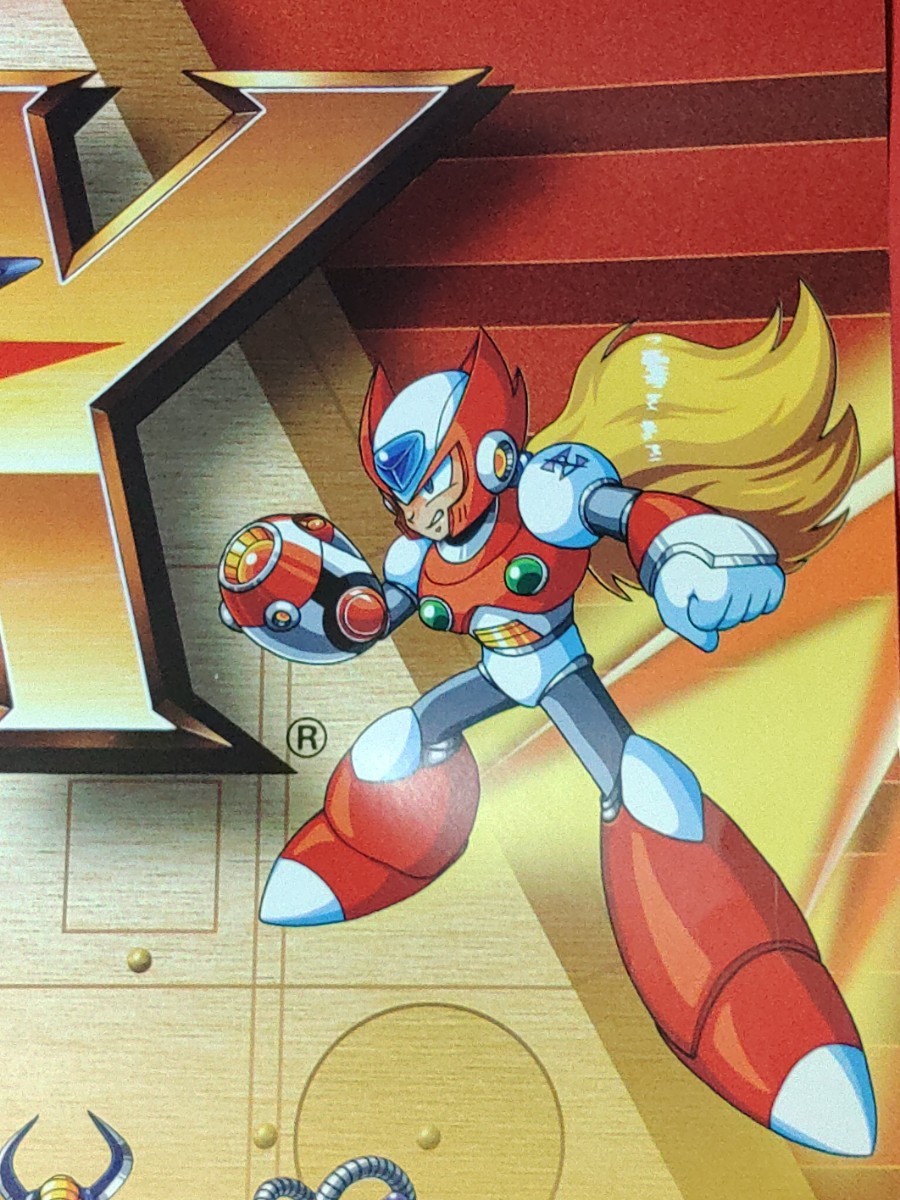 カプコン 任天堂 スーパーファミコン ロックマンX 1993 ゲームポスター