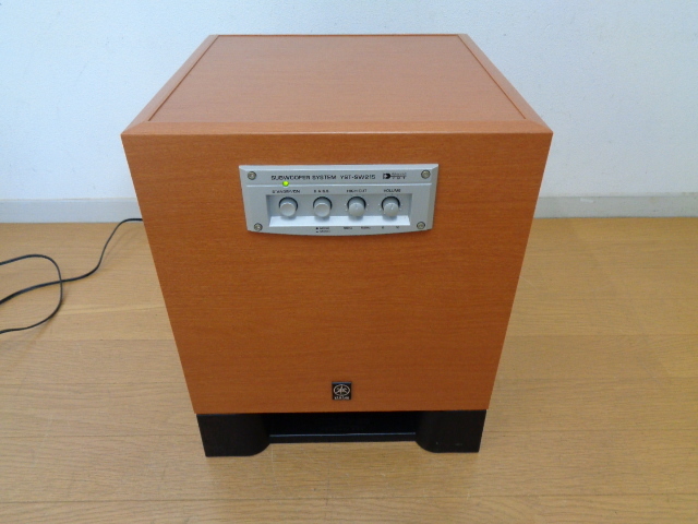 YAMAHA ヤマハ YST-SW320 サブウーファー チェリーY1921389 YAMAHA