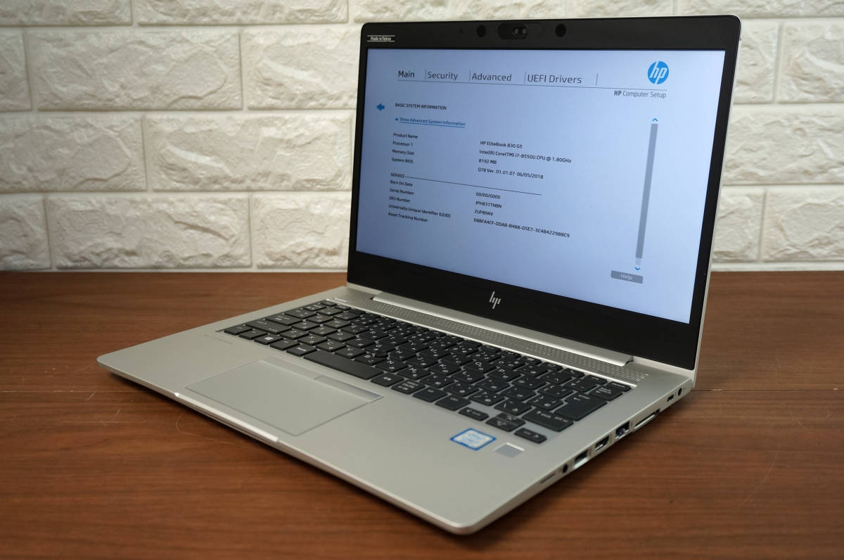  ジャンク扱い HP EliteBook 830 G5 第8世代 Core i7-8550U 1.80GHz / 8GB / Wi-Fi / カメラ 13型 ノート PC パソコン 16364(13インチ～)｜売買されたオークション情報、yahooの商品情報をアーカイブ公開 - オークフ HP
