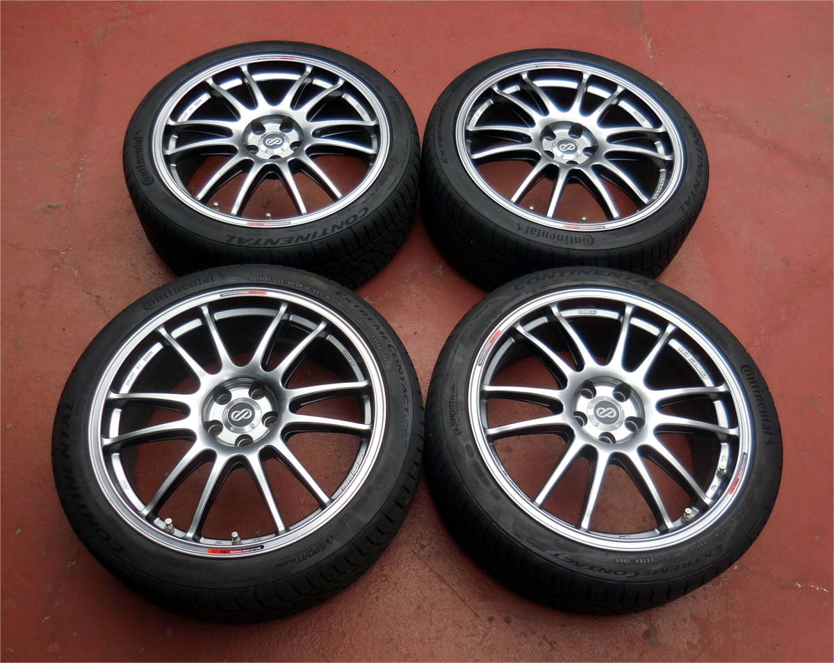 ☆エンケイ ENKEI RACING GTC01 18×7.5J (48) 5H PCD100 225/40R18 86 