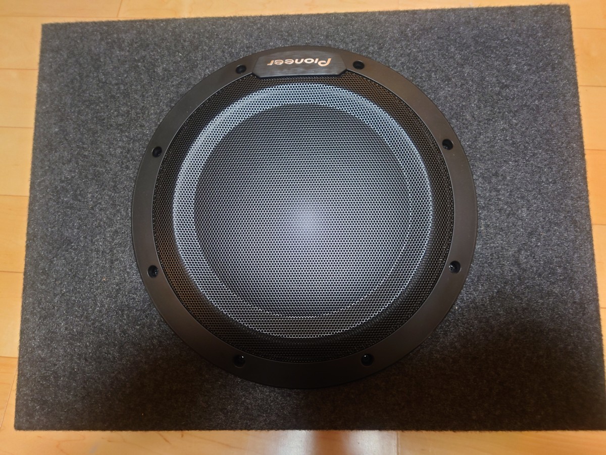パイオニア　カロッツェリア　TS-WX1010A 10インチ 25cm パワードサブウーファー