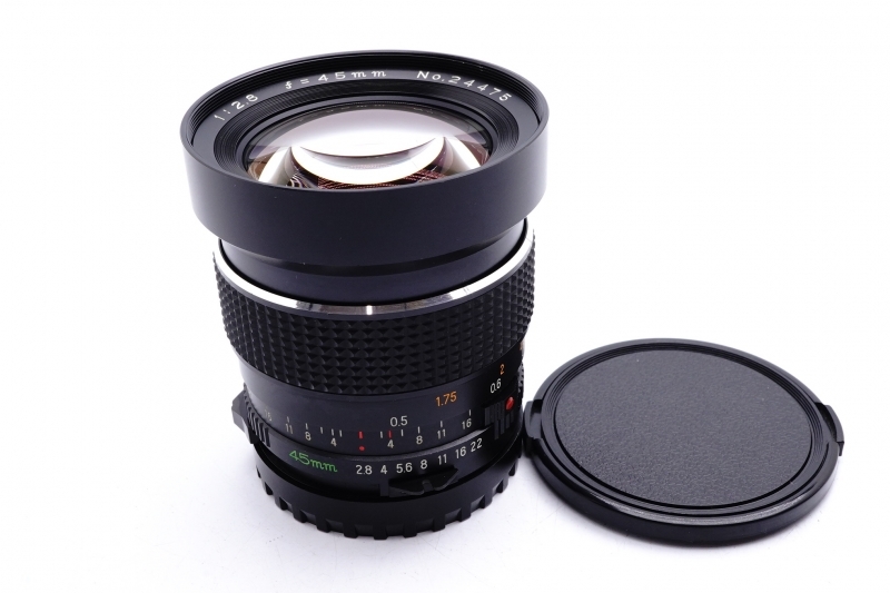 ☆ MAMIYA マミヤ SEKOR C F2.8 45mm 中判カメラ用 レンズ 他 2点