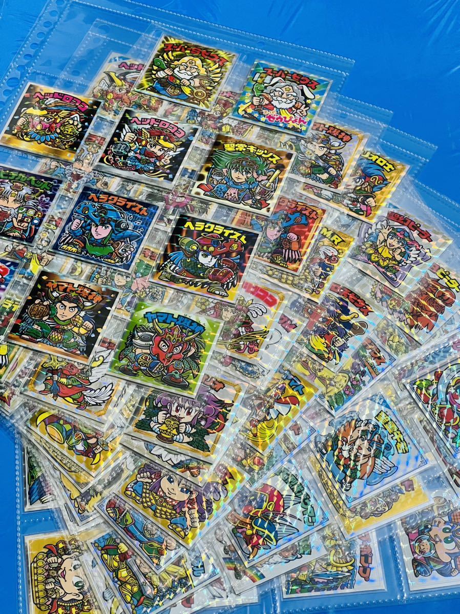 説明分必読、天使だらけのビックリマン【並〜美品】＜フルコンプ全９５種＞（ファイル、スリーブ付）