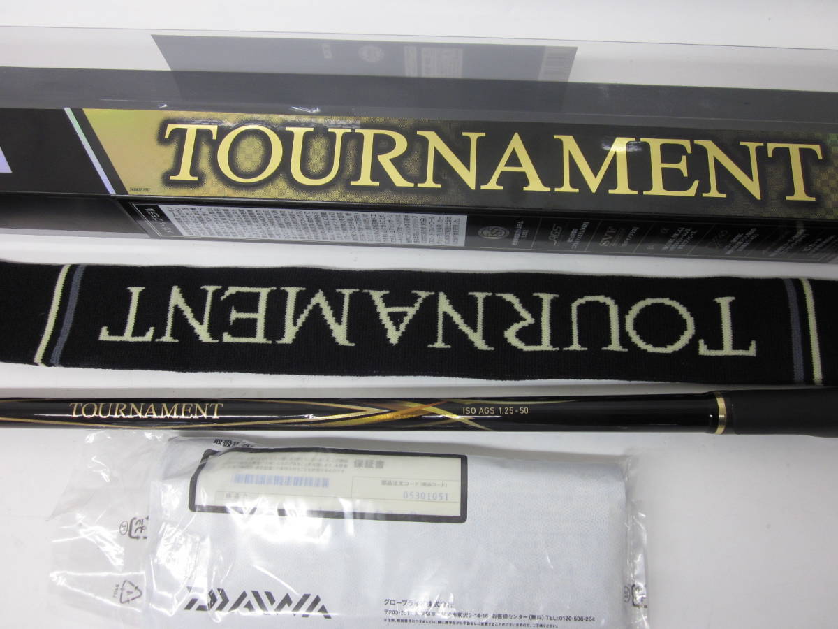 美品】釣具05-12 ダイワ 20 トーナメント イソ AGS 1.25-50 TOURNAMENT