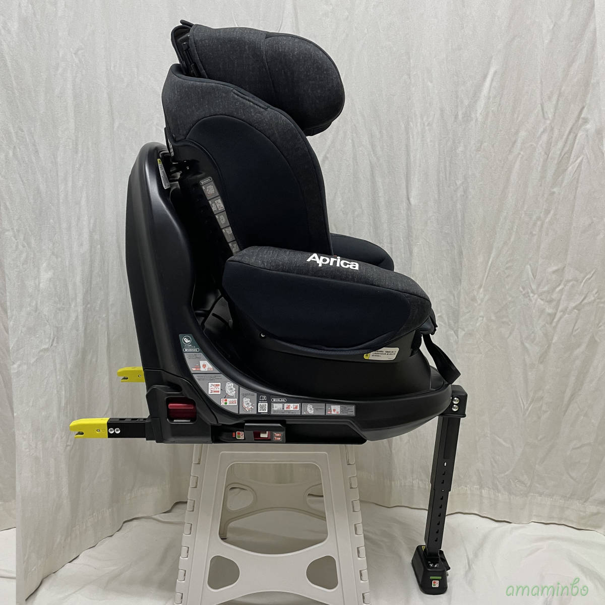 送料無料☆超美品☆ アップリカ フラディア グロウ ISOFIX スタンダード Aprica チャイルドシート ピュアブラック フラディア アップリカ グロウ 極美品アップリカ フラ ISOFIX固定