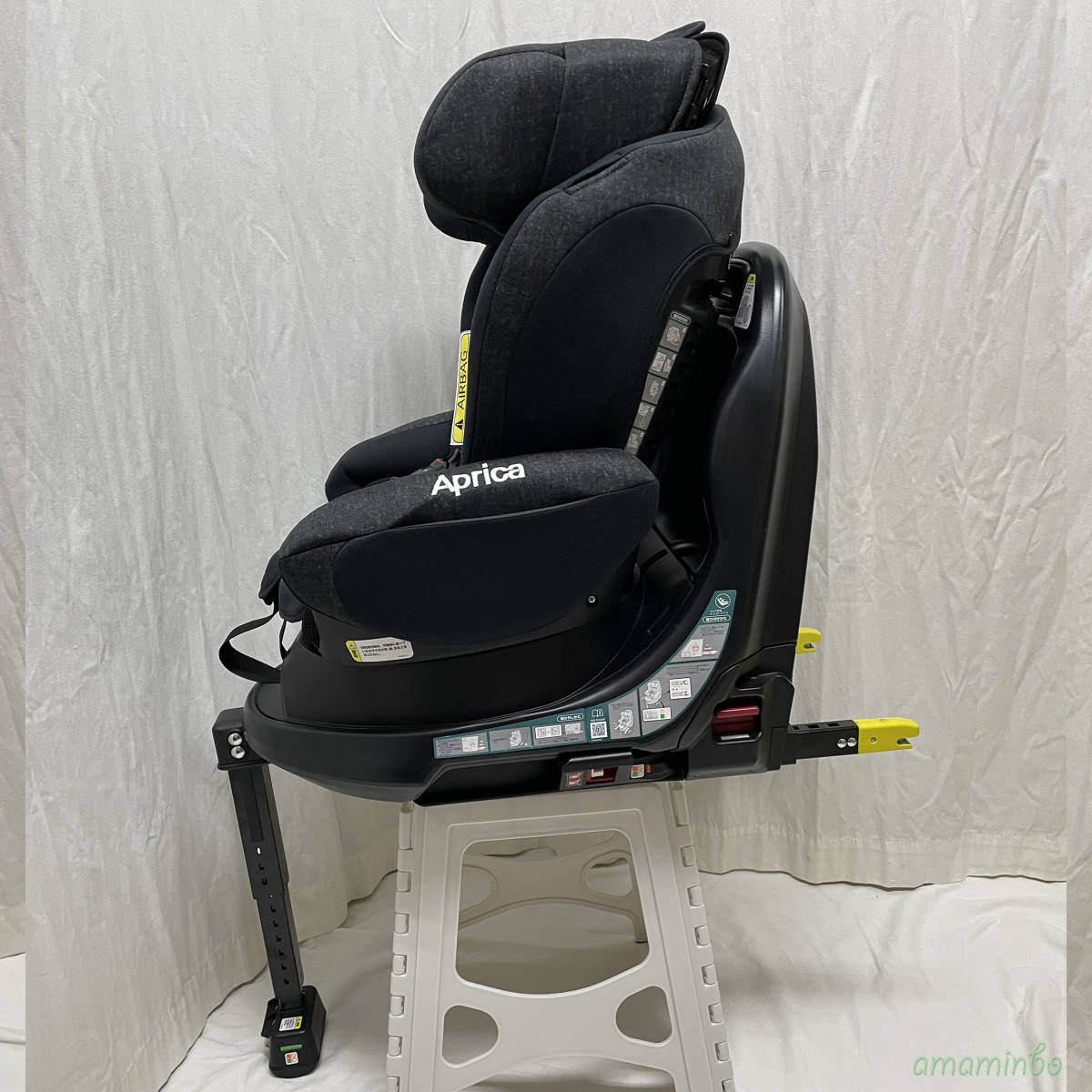 送料無料☆超美品☆ アップリカ フラディア グロウ ISOFIX スタンダード Aprica チャイルドシート ピュアブラック フラディア アップリカ グロウ 極美品アップリカ フラ ISOFIX固定