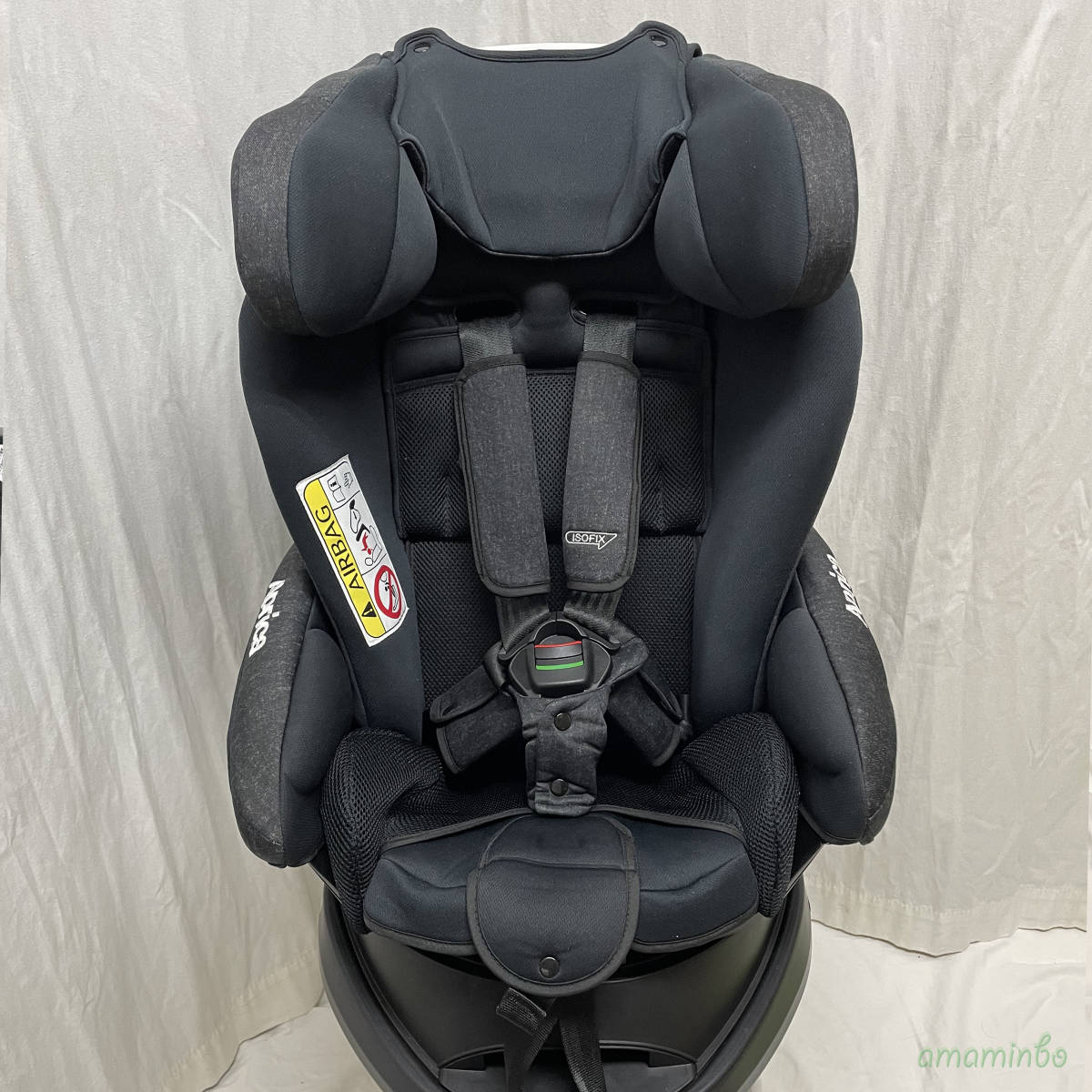 送料無料☆超美品☆ アップリカ フラディア グロウ ISOFIX スタンダード Aprica チャイルドシート ピュアブラック フラディア アップリカ グロウ 極美品アップリカ フラ ISOFIX固定