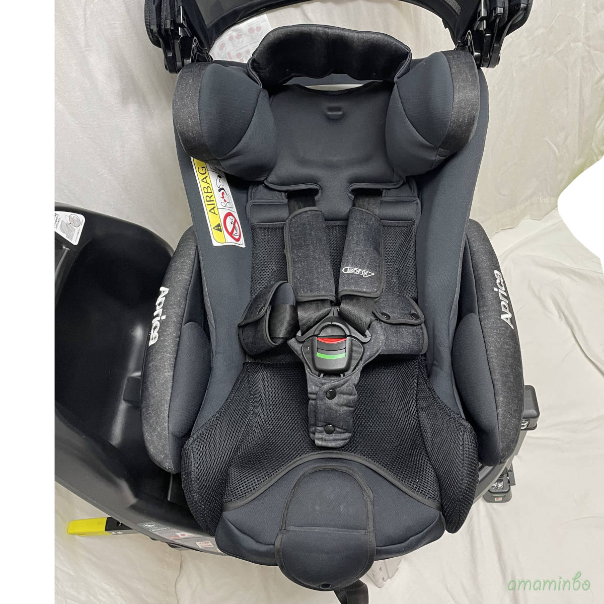 送料無料☆超美品☆ アップリカ フラディア グロウ ISOFIX スタンダード Aprica チャイルドシート ピュアブラック フラディア アップリカ グロウ 極美品アップリカ フラ ISOFIX固定