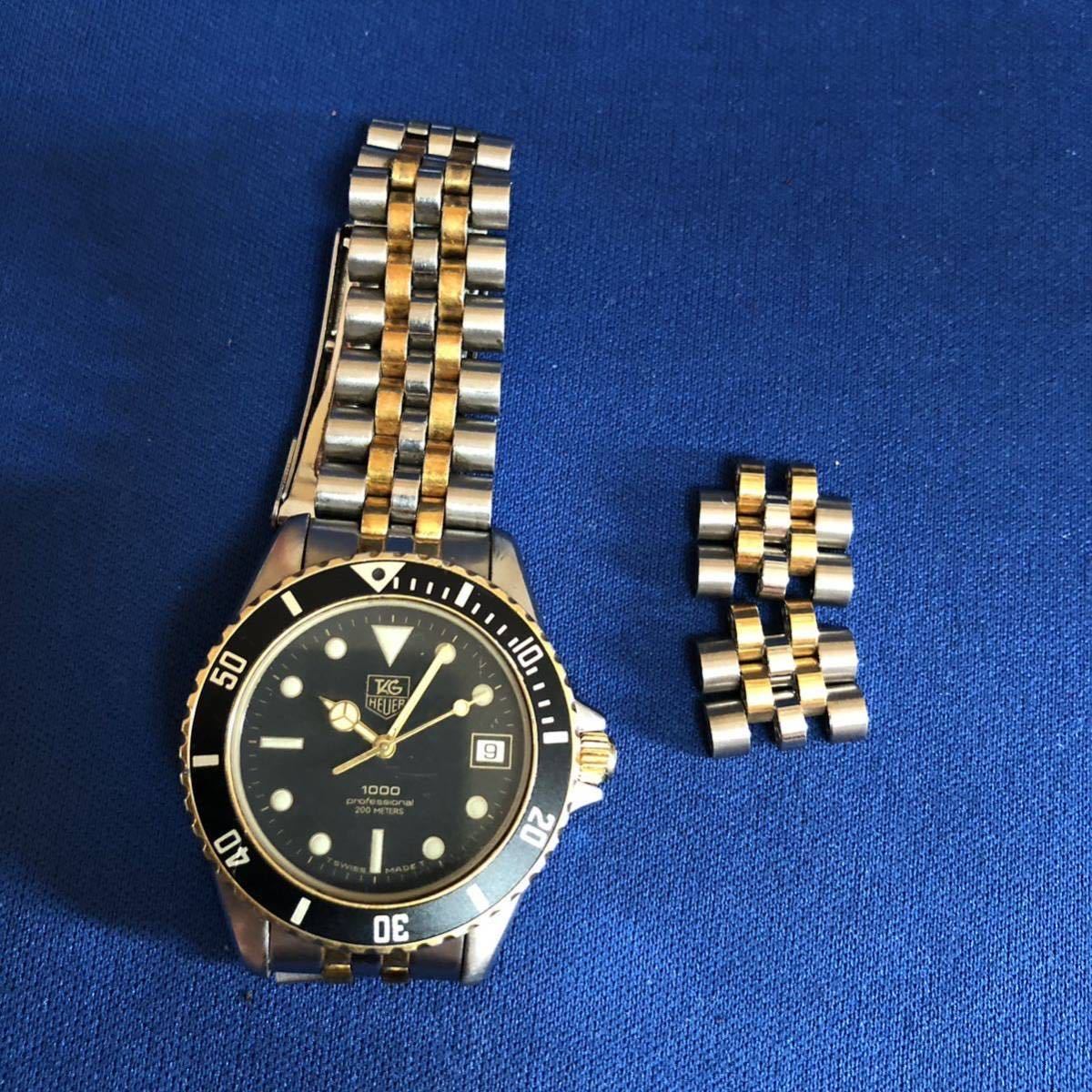 ホイヤー HEUER 1000シリーズ ナイトダイバー 980.032L 不動です | ME 