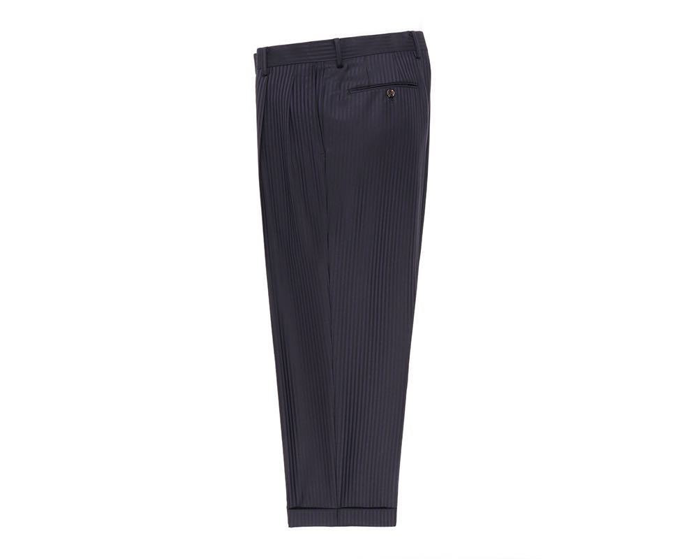 23SS WACKO MARIA ワコマリア DORMEUIL / STRIPED DOUBLE PLEATED