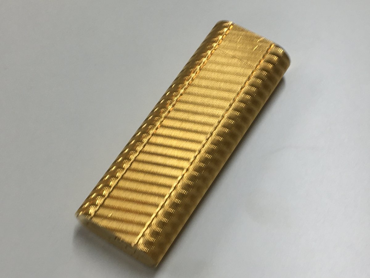 カルティエ ライター Cartier ガスライター ゴールドカラー 7-55 