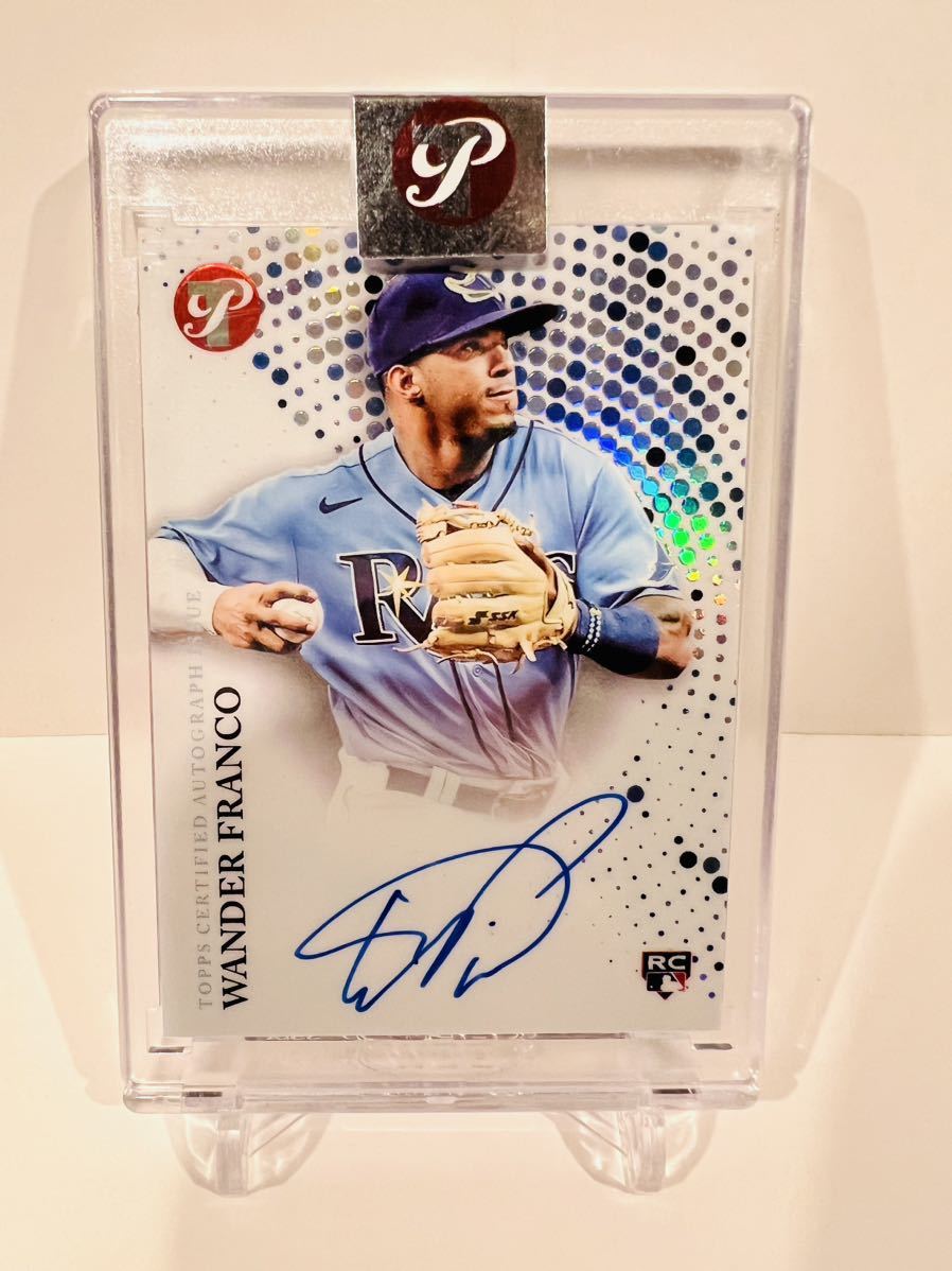 品質保証 Hot RC Wander Franco Auto 2022 Topps Pristine マグホ 直筆サインカード ルーキーカード ワンダー フランコ(Topps)｜売買されたオークション情報、yahooの商品情報をアーカイブ公開 - オークファン シングルカード