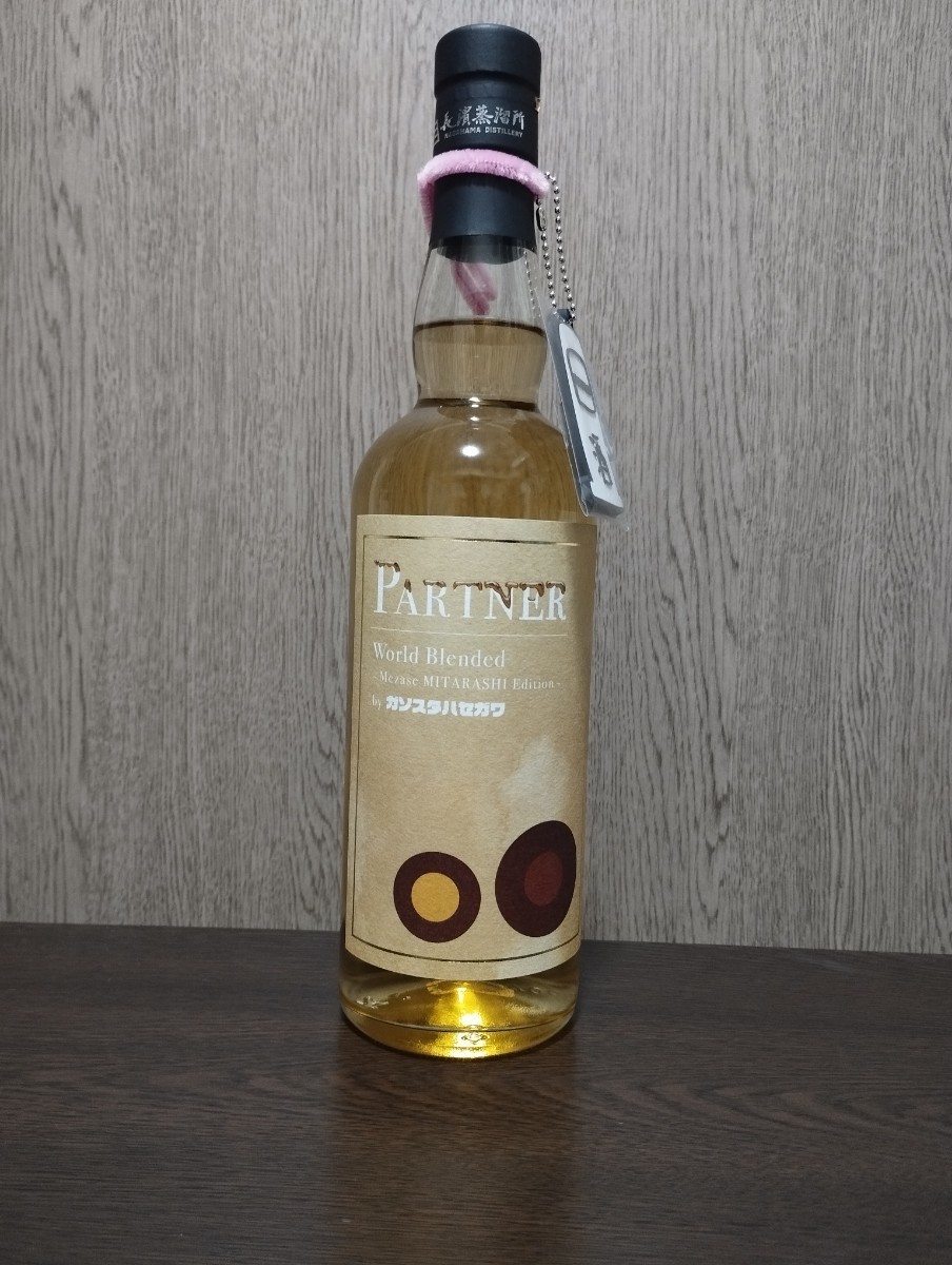 長濱蒸留所×ガソスタハセガワ PARTNER ウイスキー 1円スタート 同梱可能 レア 限定品 長濱蒸留所 PARTNER Mezase