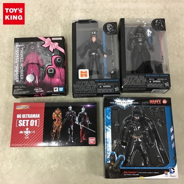 限定セール，正規品 1円〜 訳あり S.H.Figuarts マスクドワーカー/マスクドマネージャー MAFEX バットマン STARWARS ブラックシリーズ ダース ベイダー他(その他)｜売買されたオークション情報、yahooの商品情報をアーカ その他