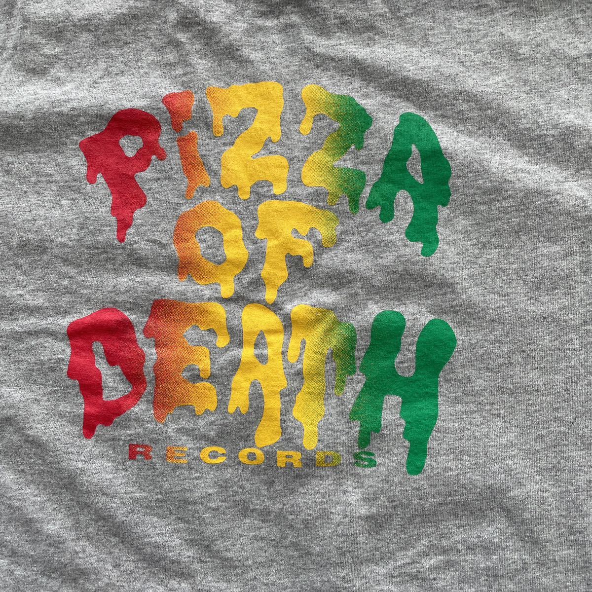 WANIMA ピザロゴTシャツ PIZZA OF DEATH ワニマ ピザオブデス 半袖T 
