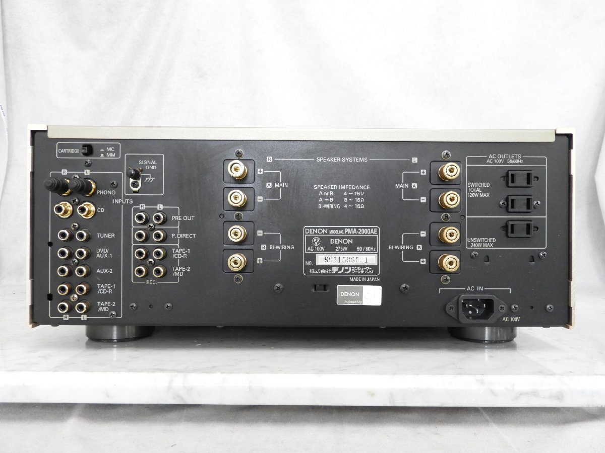 デノン プリメインアンプ DENON PMA-2000 PMA PMA-2000AE MOS ☆DENON 