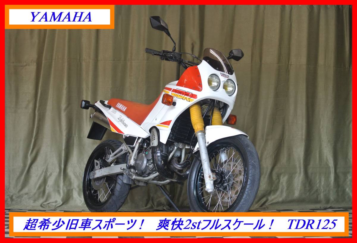 超希少2stスポーツ！ 『 TDR125 』 実動車 型式 BL*3SH DT  