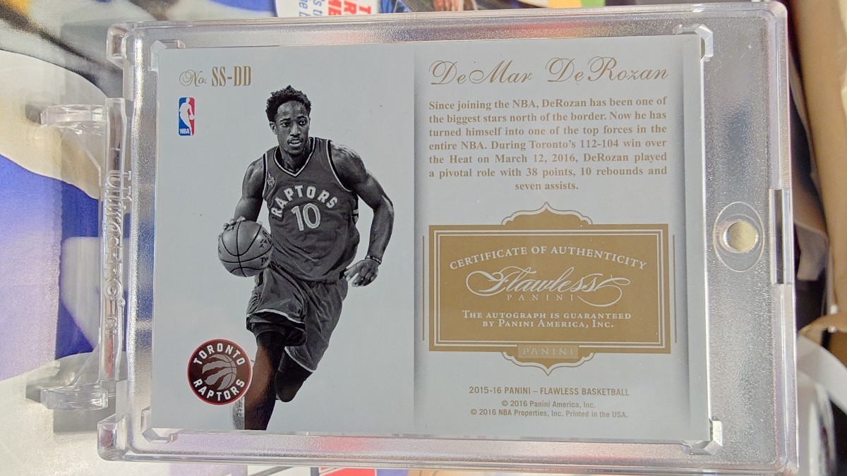 2015-16 Panini. FLAWLESS. DeMar DeRoxan(デマー・デローザン