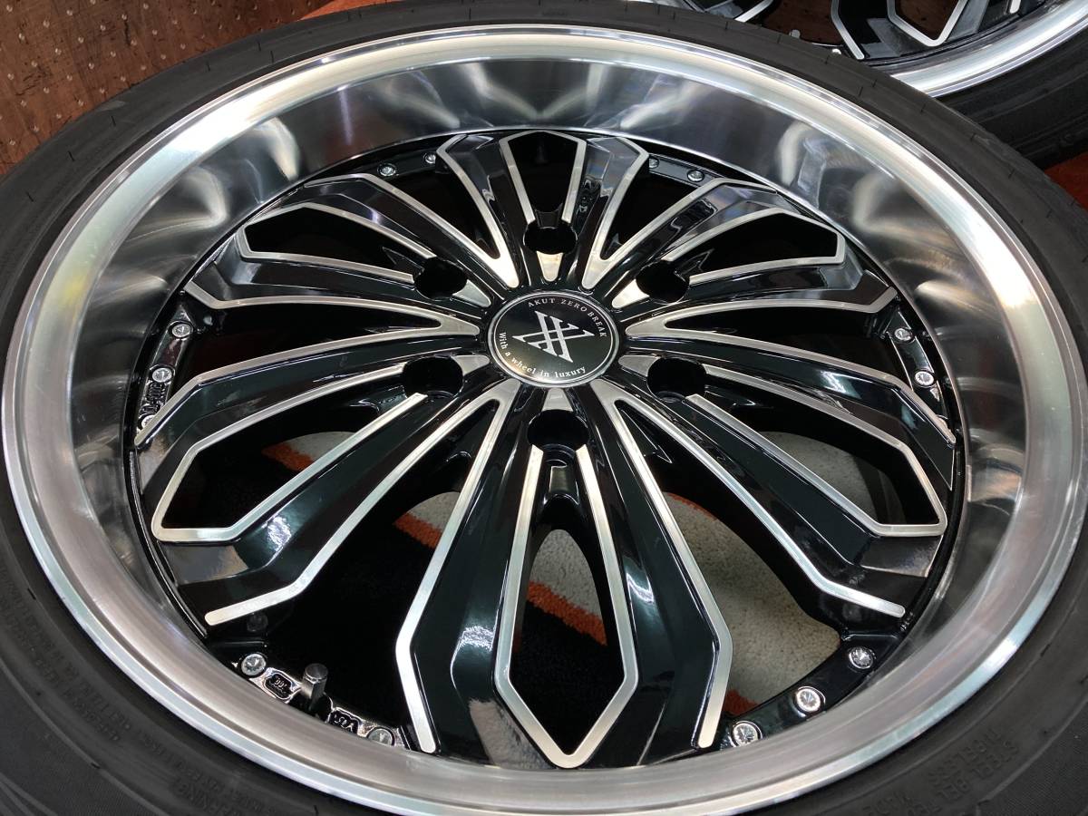 ◇深リムデザイン♪アクト ゼロブレイクX◇18インチ 7.5J+37 139.7-6H  