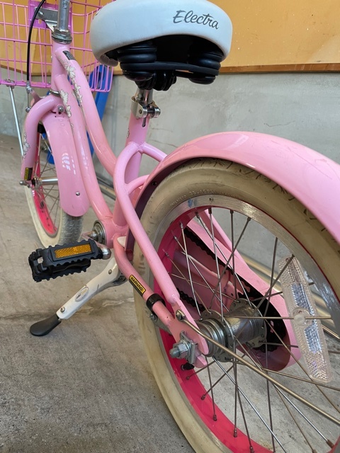エレクトラ ハワイ16インチ ピンク 中古 ビーチクルーザー 子供 
