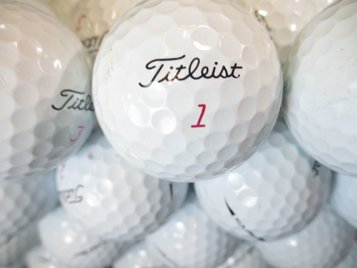 2183【☆☆☆級】タイトリスト Titleist PROV1/V1X/限定モデル [2017年] 50個