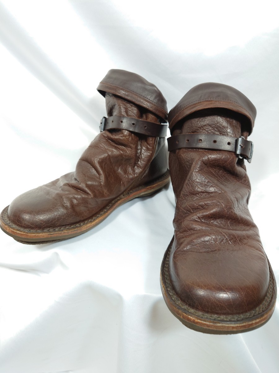 トリッペン　trippen　Bomb　ボム ショートブーツ レザー　メンズ　ペコス　SIZE 不明おおよそ27.5cm