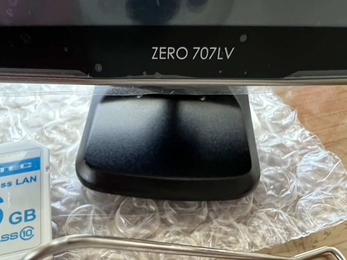 リコール対策済み コムテック ZERO707LV WiFi SDカード付き レーザー