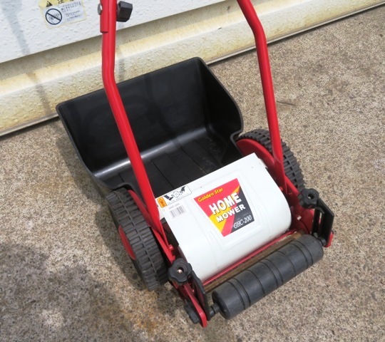 手動芝刈機 ゴールデンスター ホームモアー GHC-200 取扱説明書付属 芝