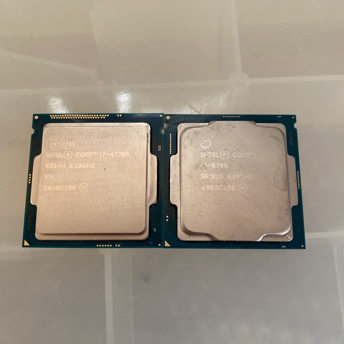 CPU Intel Core i7 8700 他1枚 計2枚セット