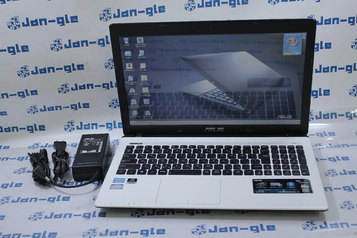 関西 ASUS K55VD 15.6インチノートPC i5-3210M 2.50GHz/4GB/750GB 格安1円スタート！□ J459975 B
