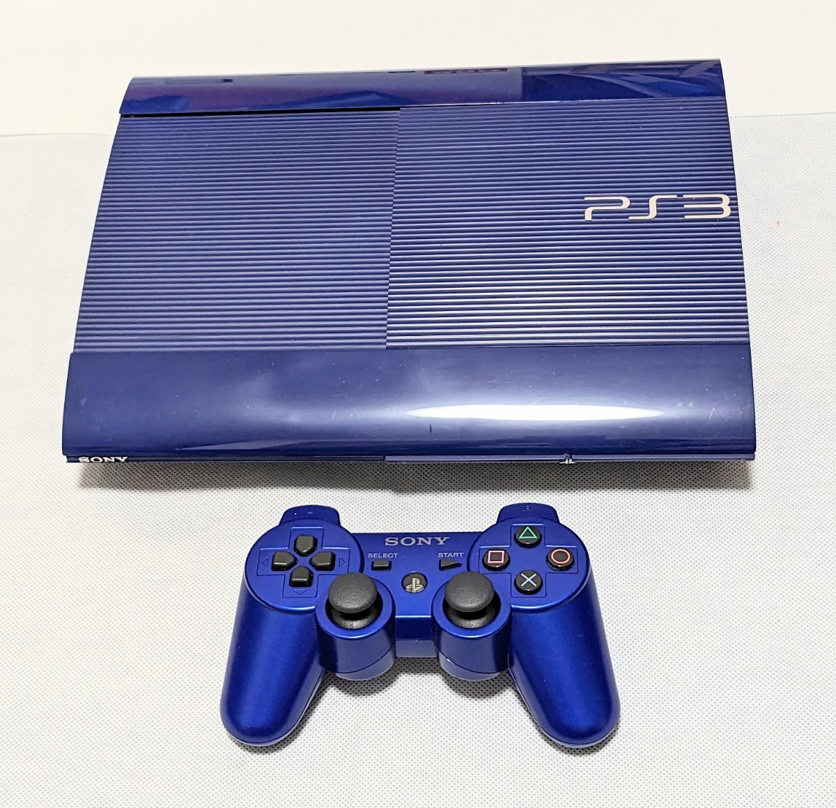 PS3 CECH-4000B AZ 限定色 プレイステーション3 アズライトブルー 本体 