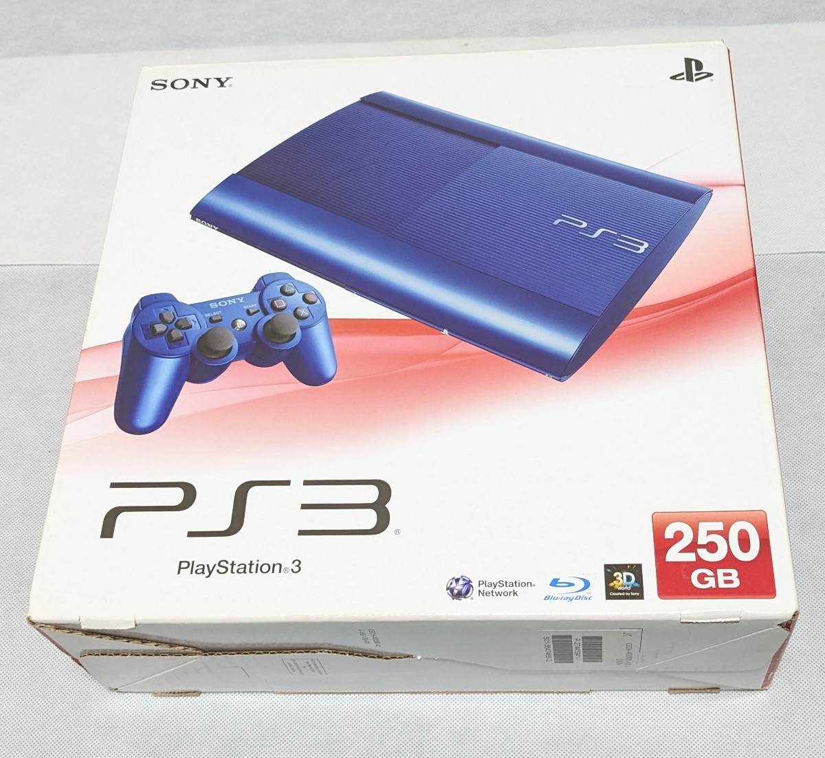 PS3 CECH-4000B AZ 限定色 プレイステーション3 アズライトブルー 本体 