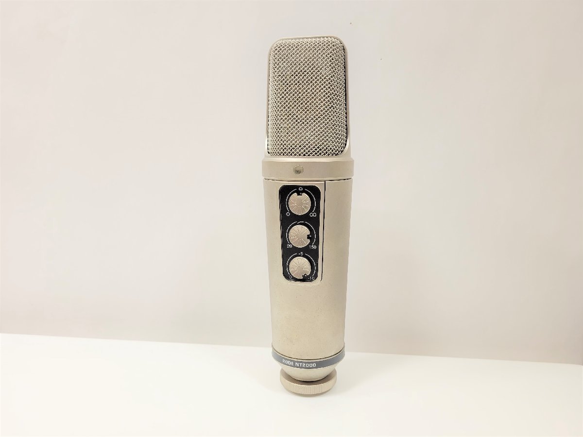 ☆RODE NT2000 コンデンサーマイク ケース付属品有 動作未確認