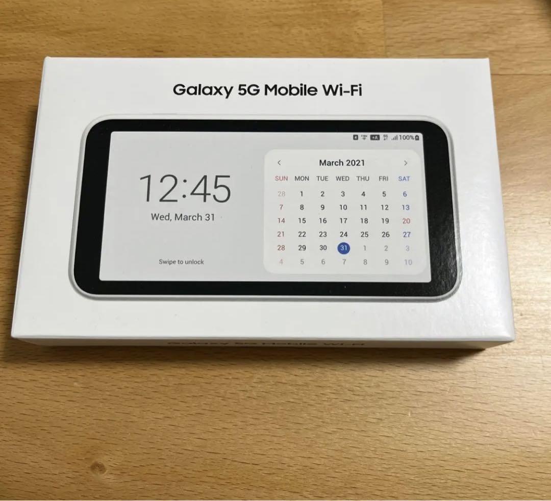 Galaxy 5G Mobile Wi-Fi SCR01 サムスン 【公式通販】