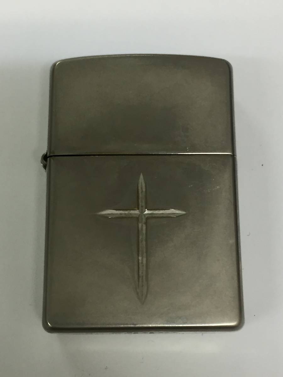ジッポライター Zippo クロス/十字架◇アーマー/中古/2006年