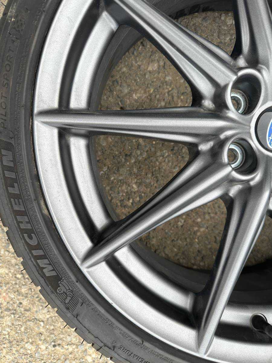 GR86 BRZ 86 zn8 brz zn6 純正 ホイール タイヤ ミシュランパイロット 