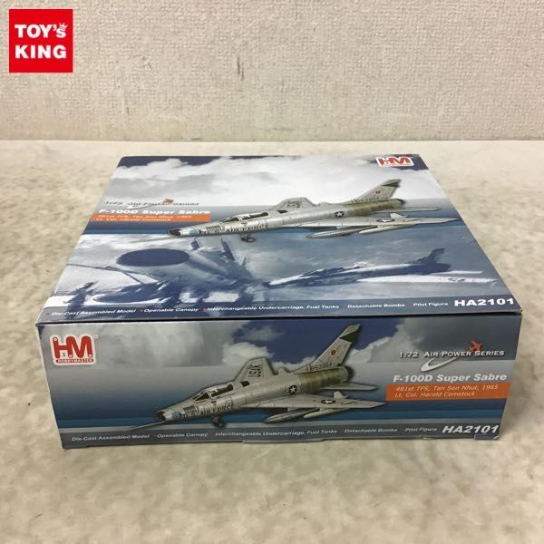 1円〜 ホビーマスター 1/72 F-100D スーパーセイバー ハロルド・E・カムストック